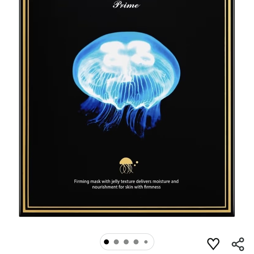 Active Jellyfish Vital Mask and Sima Shower Towel Set - And Hermes Gift Bag - Picture 8 of 10